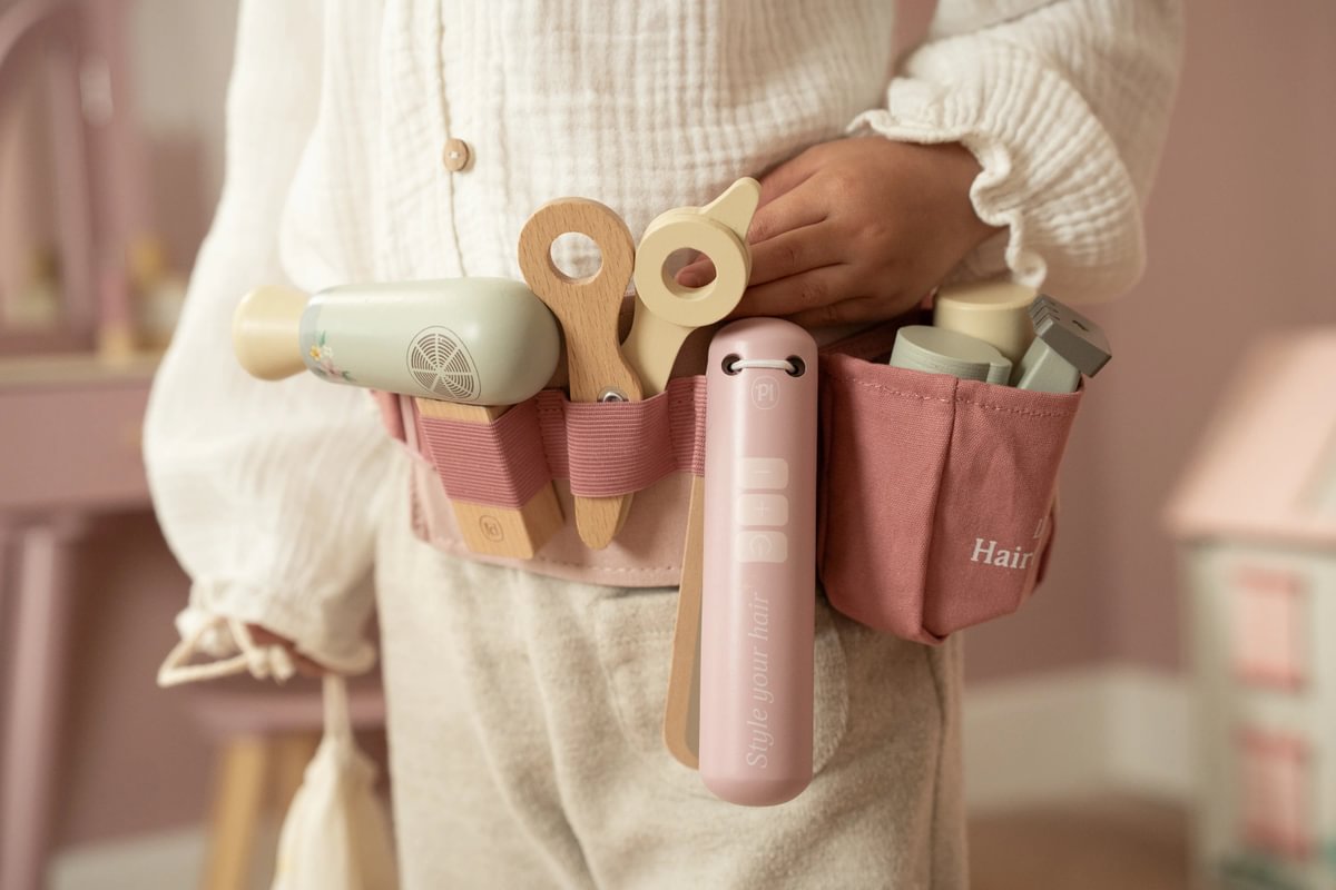 Little Dutch rosa Friseur Set Kinder Holz