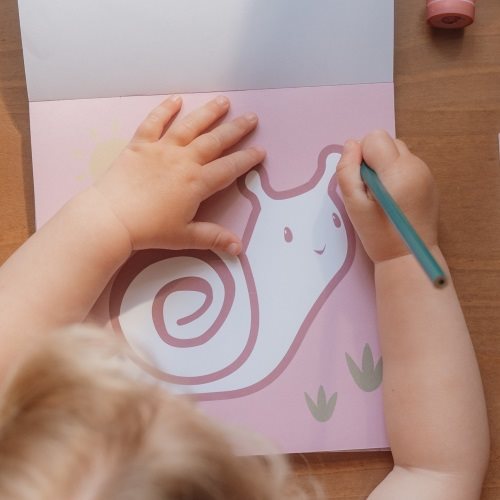 Little Dutch rosa Malbuch Fairy Garden