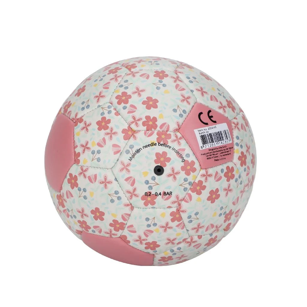 Little Dutch rosa Miniball Blumen der erste Fussball pink