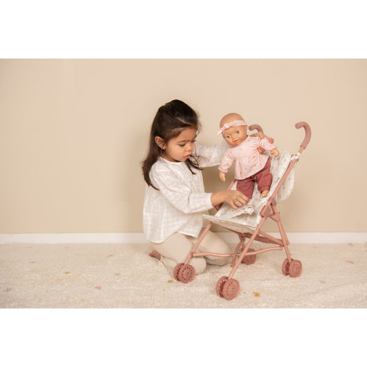 Little Dutch rosa Puppenbuggy aus Metall