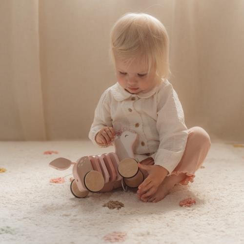 Little Dutch rosa Wackelziehspielzeug Reh Fairy Garden