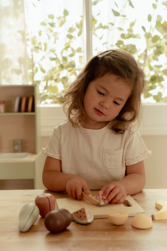 Little Dutch Holz Obst zum schneiden