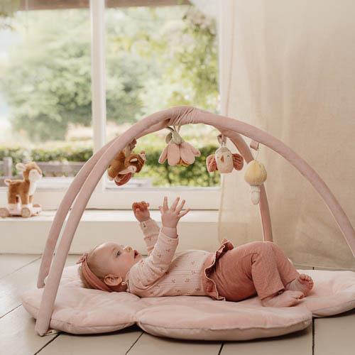 Little Dutch rosa Aktivitäten Spieldecke mit Bogen Fairy Garden