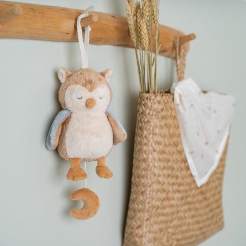 Little Dutch Spieluhr Eule blau Forest Friends
