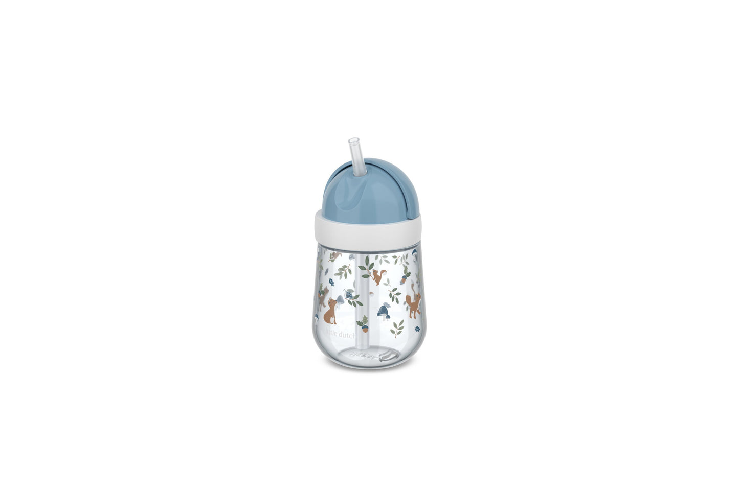 Little Dutch Strohhalmbecher blau Mepal Mio 300 ml Forest Friends