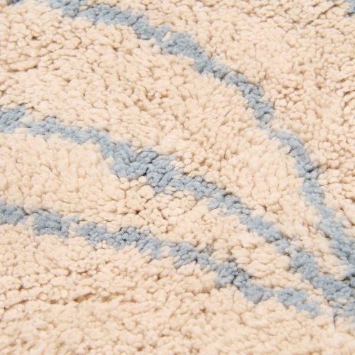 Little Dutch Teppich Pilz blau 102x118 cm mit Anti-Rutsch