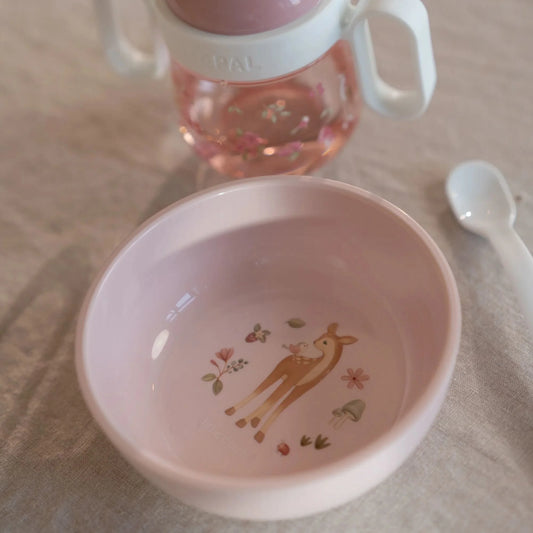 Little Dutch rosa Kinderschale Reh Mepal Mio Fairy Garden