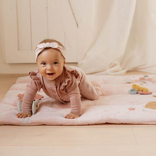 Little Dutch rosa Laufgittereinlage 75 x 95 cm Fairy Garden