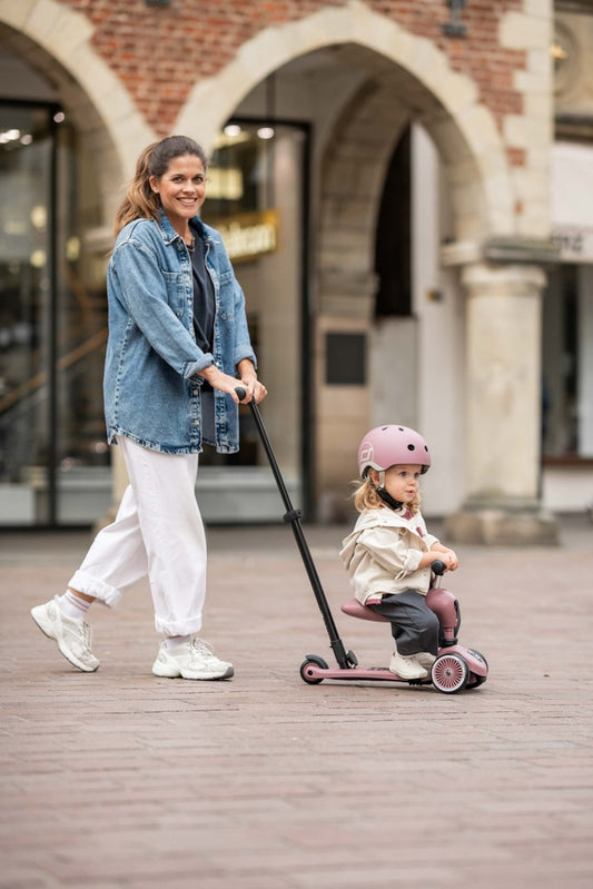 Scoot & Ride Highwaykick 1 Push and Go Wildberry rosa