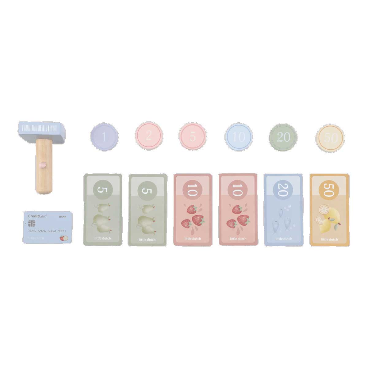 Little Dutch Spielkasse mit Scanner FSC Holz