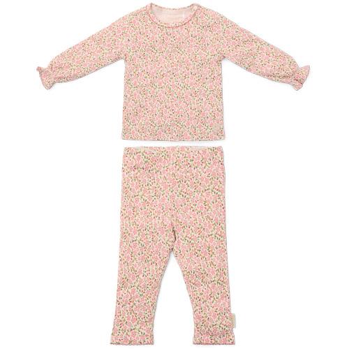 Little Dutch Zweiteiliger Pyjama Rosa Fairy Garden Feenblumen