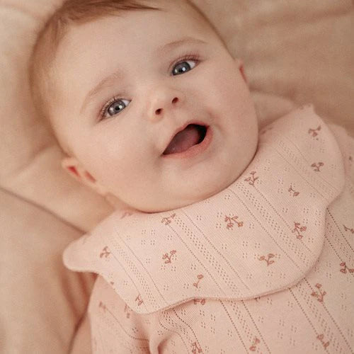 Little Dutch Lätzchen Set von 2 Rosa Fairy Garden