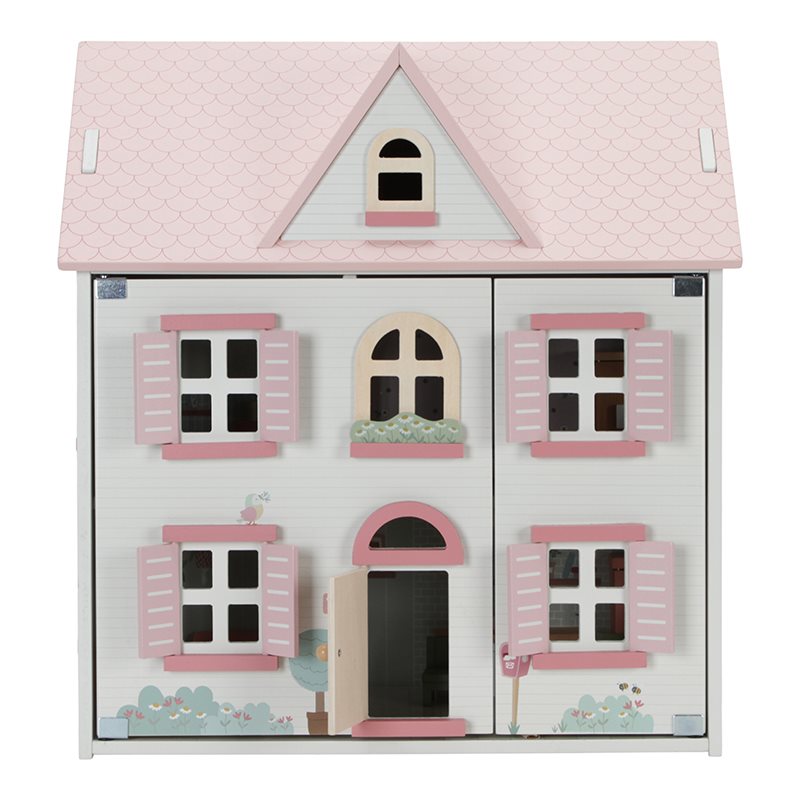 Little Dutch rosa Holz Puppenhaus
