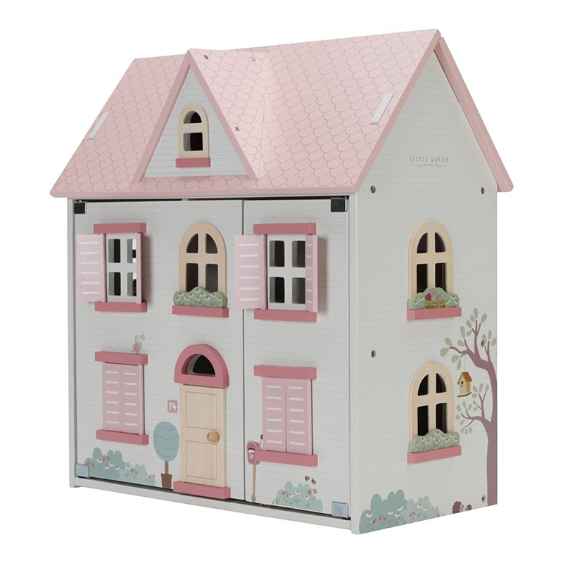 Little Dutch rosa Holz Puppenhaus