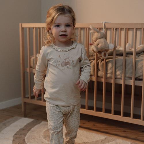 Little Dutch Zweiteiliger Schlafanzug Fairy Garden Sand