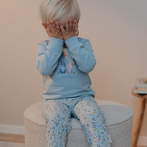 Little Dutch Zweiteiliger Schlafanzug Blau Forest Friends Waldabenteuer