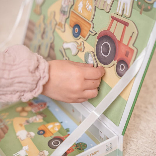 Little Dutch Magnet Puzzle Little Farm