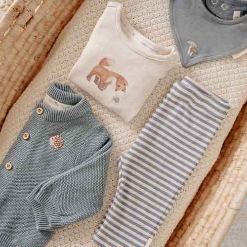 Little Dutch Lätzchen Rosa Forest Friends