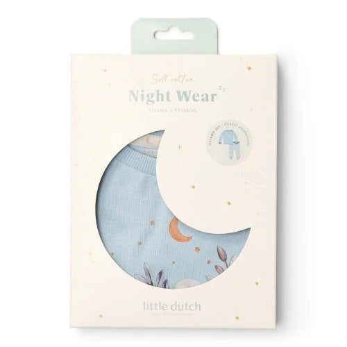 Little Dutch Zweiteiliger Schlafanzug Blau Forest Friends Waldabenteuer