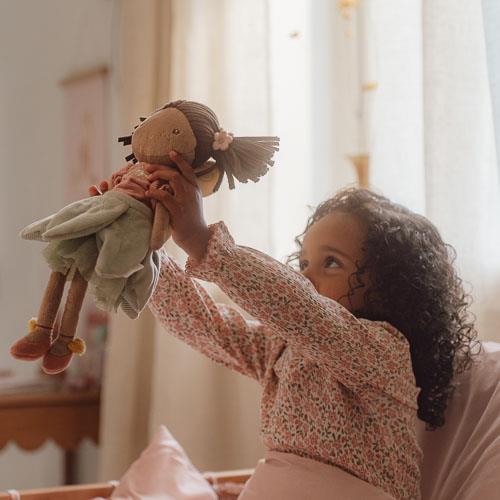 Little Dutch Zweiteiliger Pyjama Rosa Fairy Garden Feenblumen