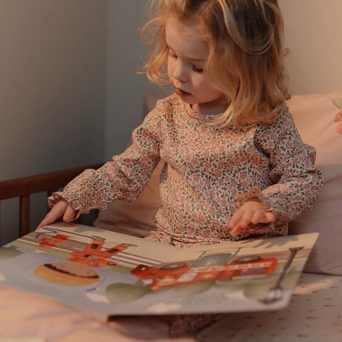 Little Dutch Zweiteiliger Pyjama Rosa Fairy Garden Feenblumen