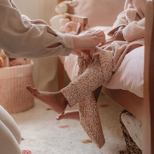 Little Dutch Zweiteiliger Pyjama Rosa Fairy Garden Feenblumen