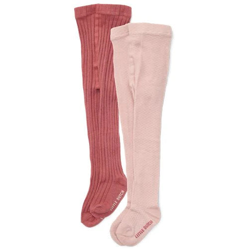 2er-Pack Strumpfhose - Rosa - Fairy Garden