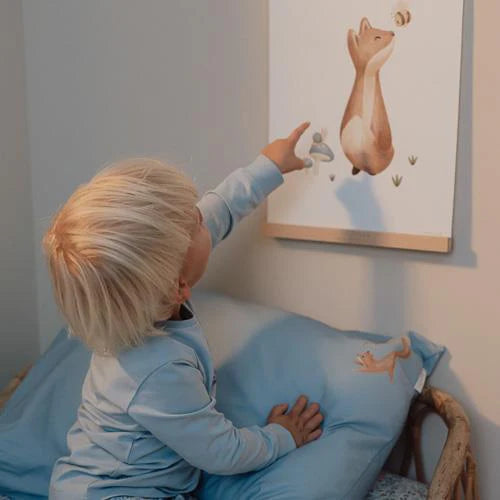 Little Dutch Zweiteiliger Schlafanzug Blau Forest Friends Waldabenteuer