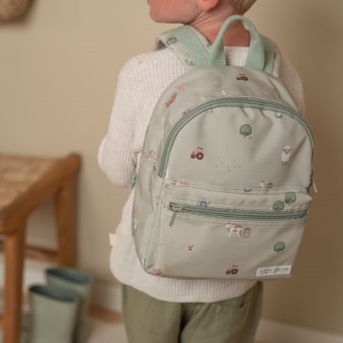 Little Dutch Kinderrucksack grün Little Farm