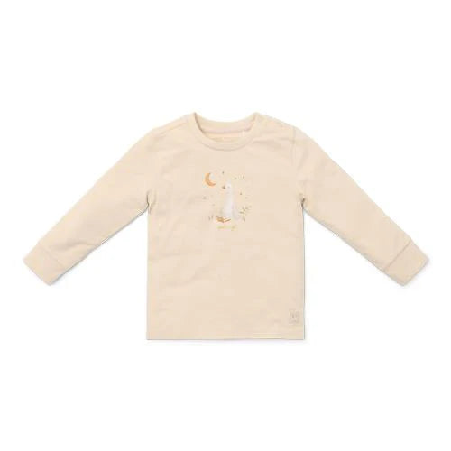 Little Dutch Zweiteiliger Schlafanzug Sand Gestreift