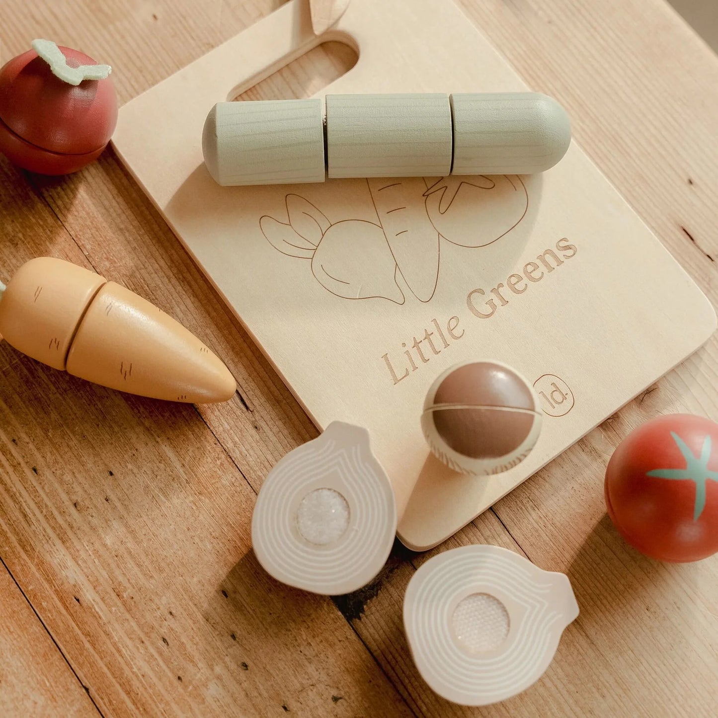 Little Dutch Holzschnittgemüse Mehrfarbig Essentials