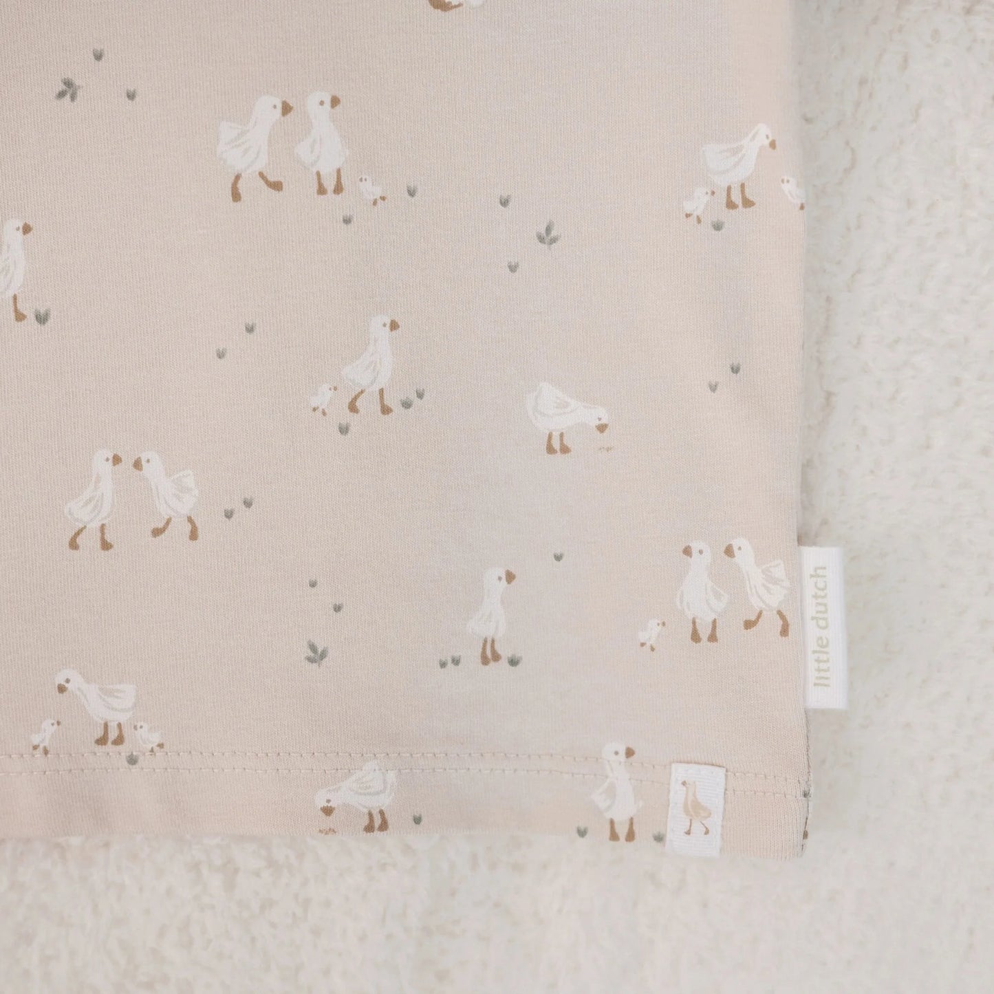 Little Dutch Shirt Beige Newborn Naturals Kleine Gans