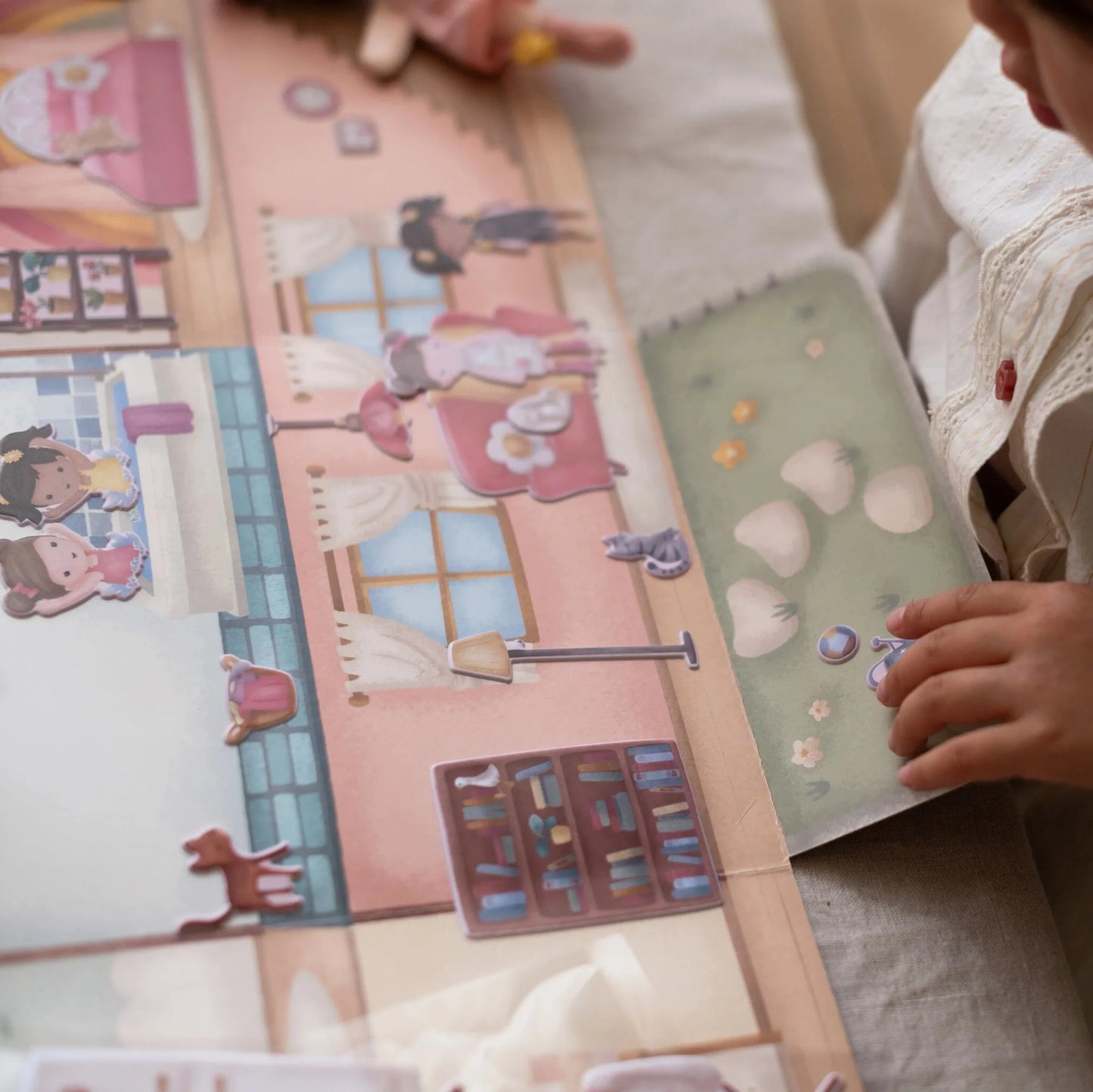 Wiederverwendbare Aufkleber Essentials Rosa