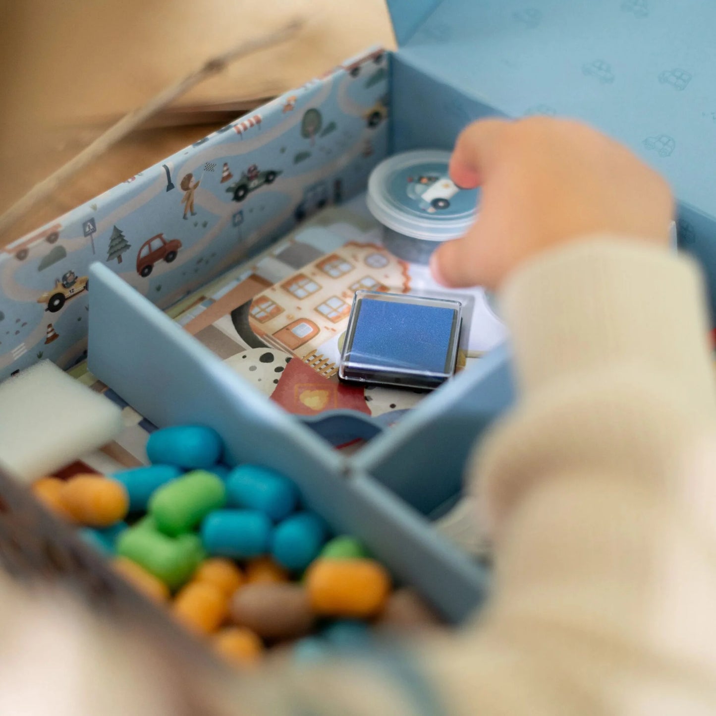 Little Dutch Bastelbox XL Essentials „Jim“ | Kreativset für Kinder