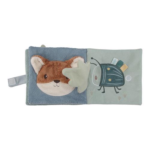 Little Dutch Stoffbuch blau  mit Aktivitäten Forest Friends