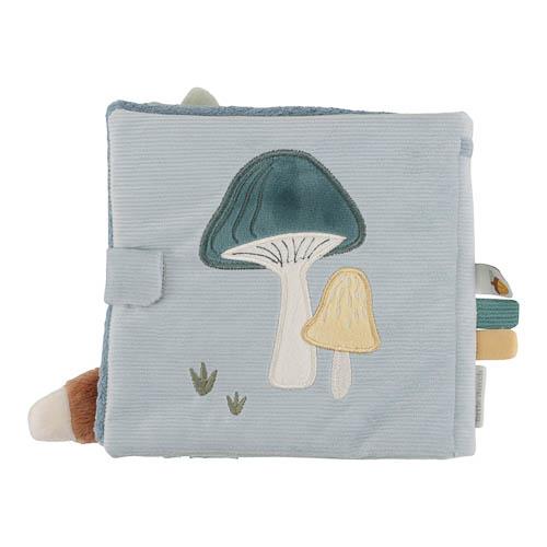 Little Dutch Stoffbuch blau  mit Aktivitäten Forest Friends