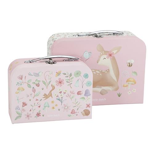 Little Dutch rosa Koffer Set Fairy Garden