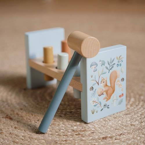 Little Dutch Hammerbank blau Forest Friends
