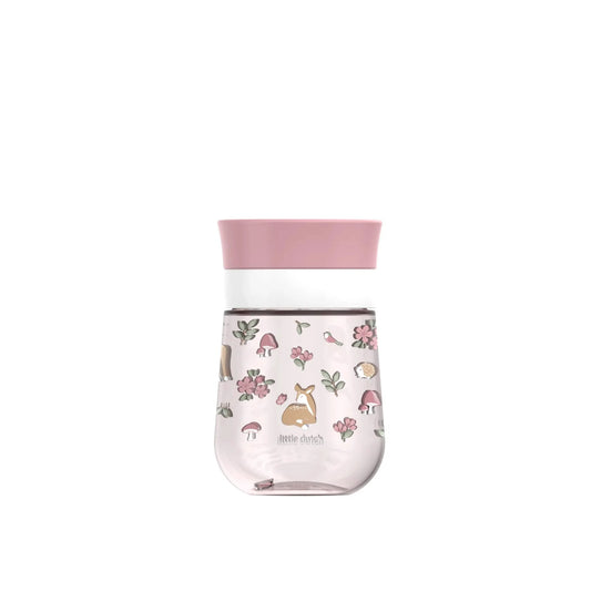 Little Dutch rosa 360° Trinkbecher Mepal Mio 300 ml Fairy Garden