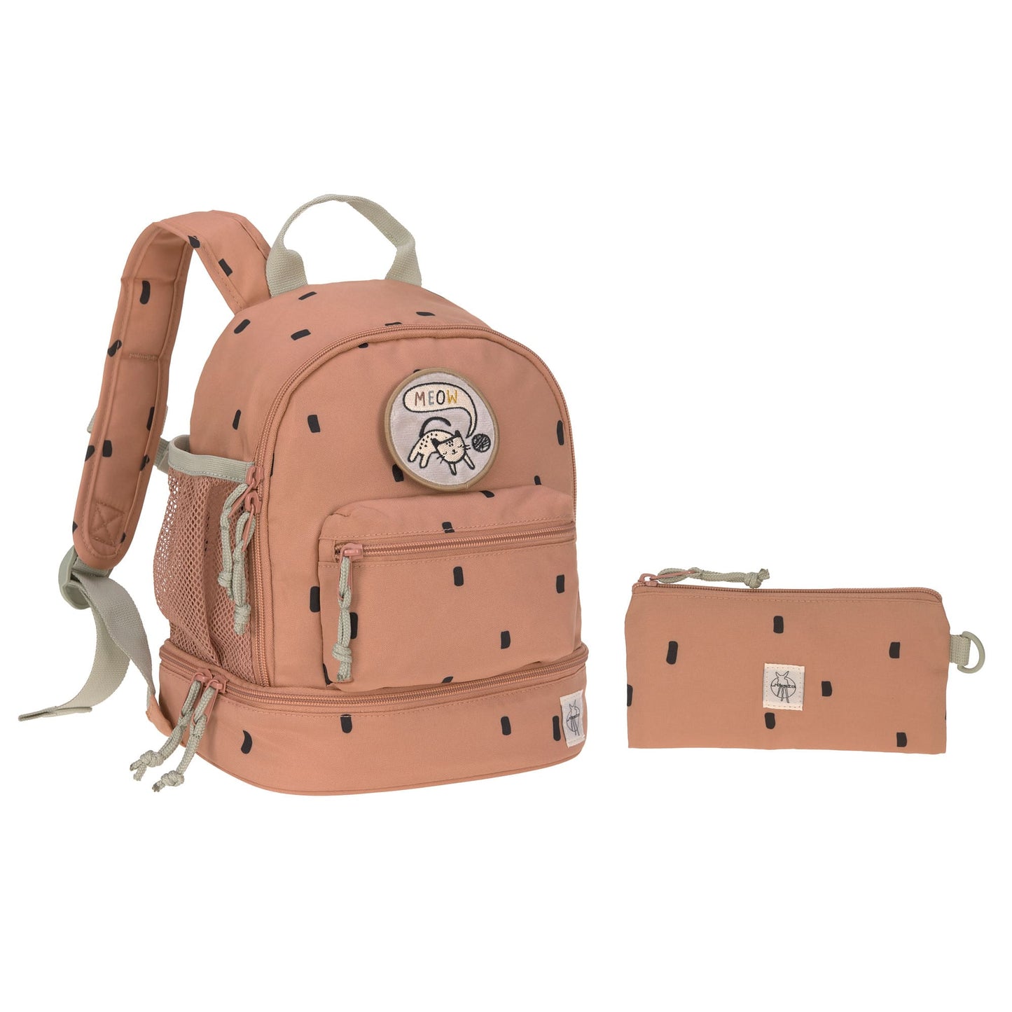 Kindergartenrucksack Mini Happy Prints Karamell Lässig