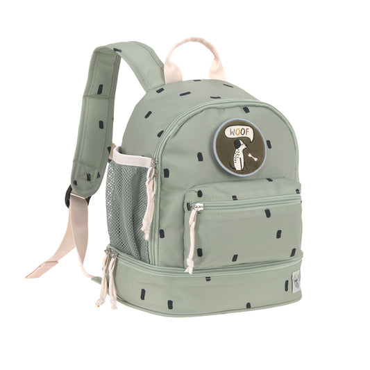 Kindergartenrucksack Mini Happy Prints Oliv Lässig