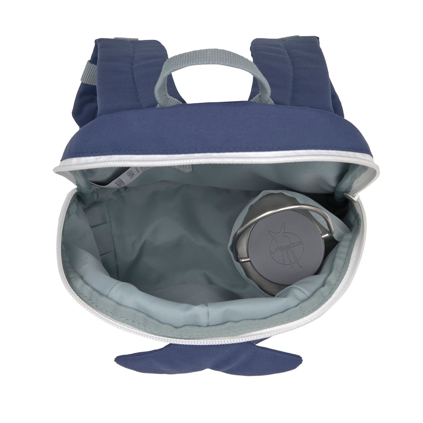 Kindergartenrucksack Tiny Wal Dunkelblau Lässig