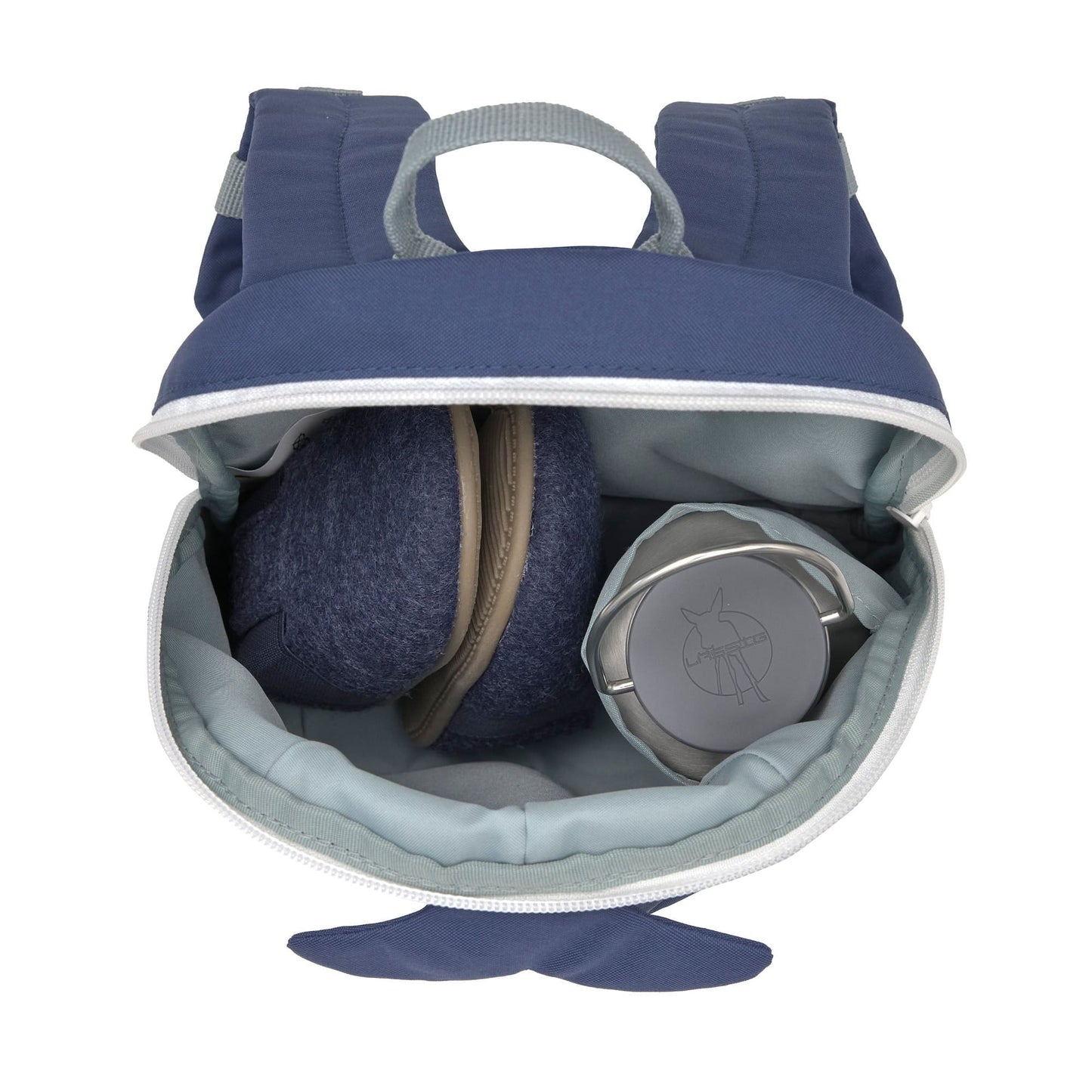 Kindergartenrucksack Tiny Wal Dunkelblau Lässig