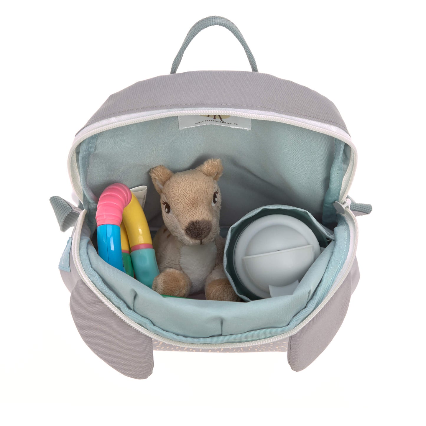 Kindergartenrucksack Tiny Koala Grau Lässig