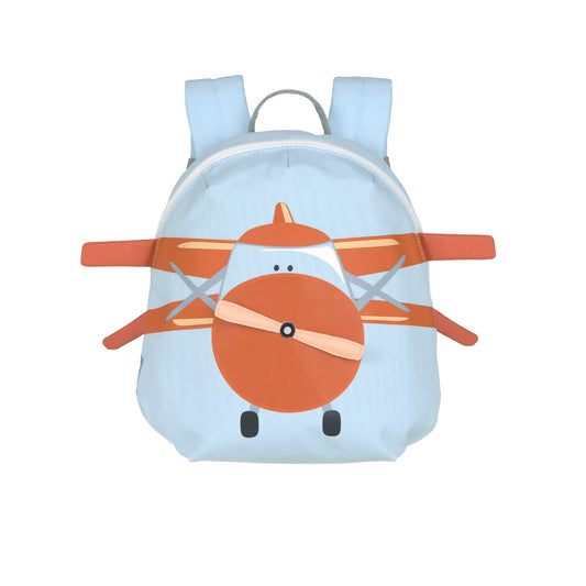 Kindergartenrucksack Tiny Propeller Flugzeug Blau Lässig