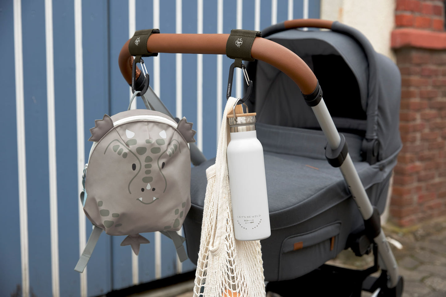 Kindergartenrucksack Tiny Drache Grün Lässig