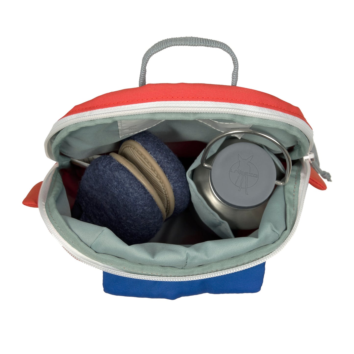 Kindergartenrucksack Tiny Feuerwehrauto Rot Lässig