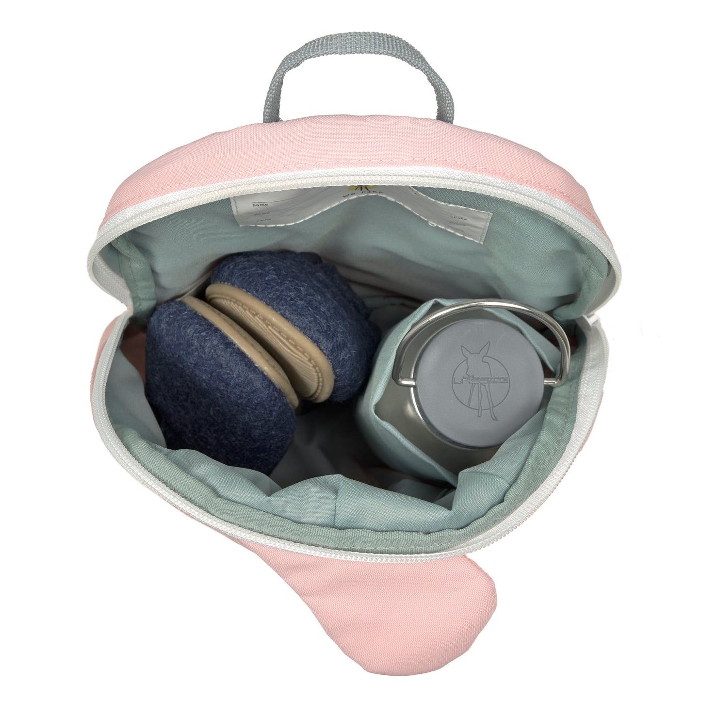 Kindergartenrucksack Tiny Eiswagen Rosa Lässig