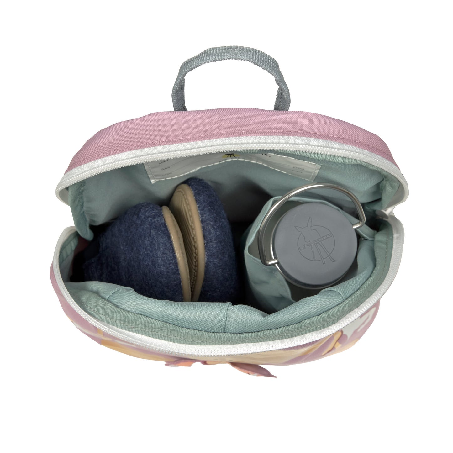 Kindergartenrucksack Tiny Karussell Lila Lässig