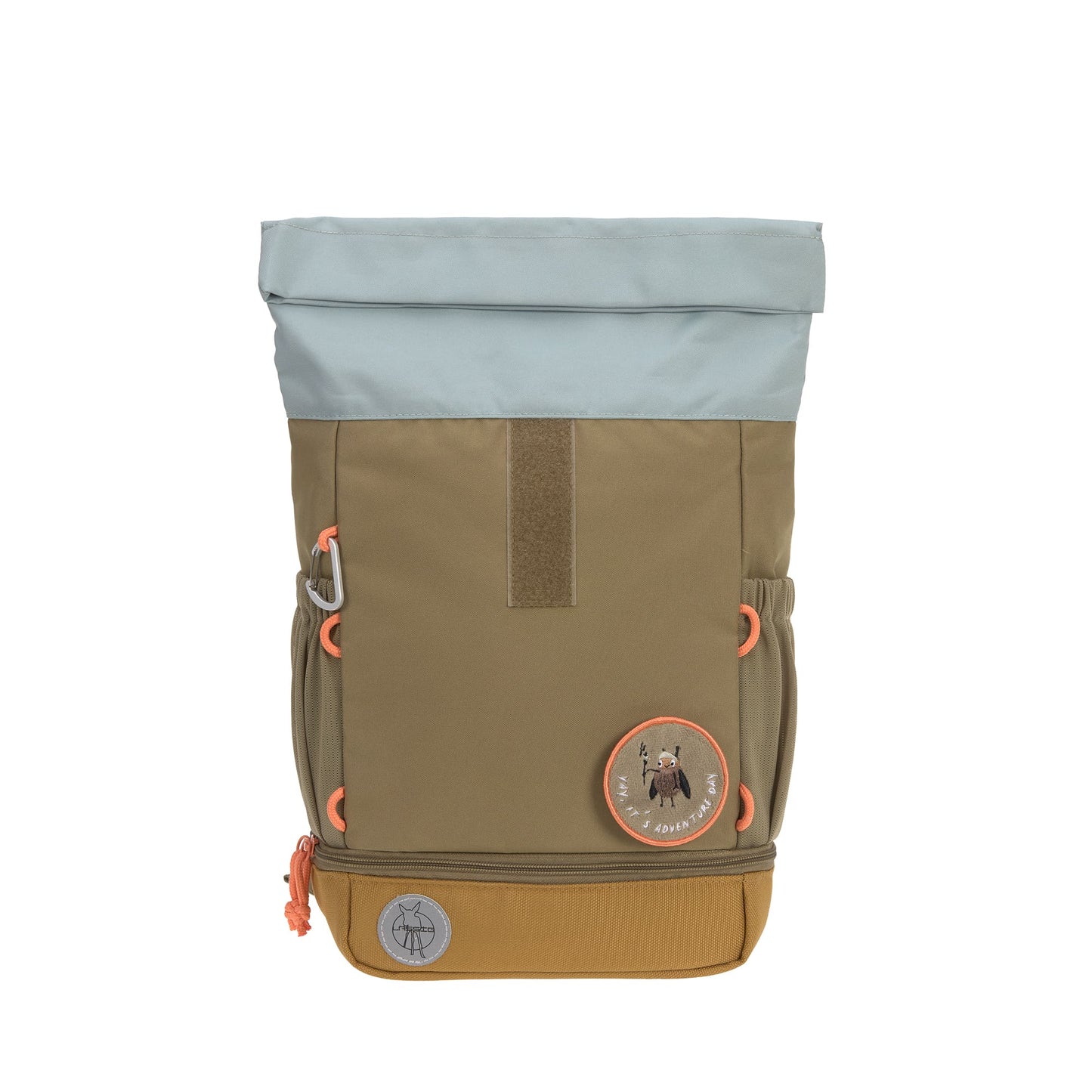 Kindergartenrucksack Rolltop Nature Oliv Lässig